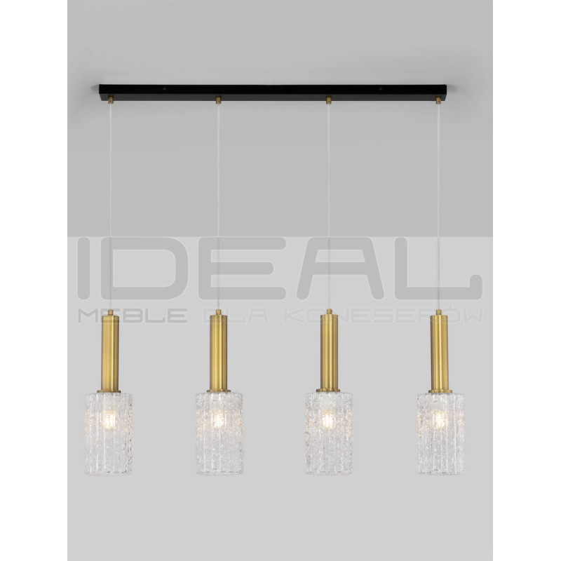 Lampa wisząca Froz Line 4 złota