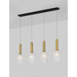 Lampa wisząca Froz Line 4 złota