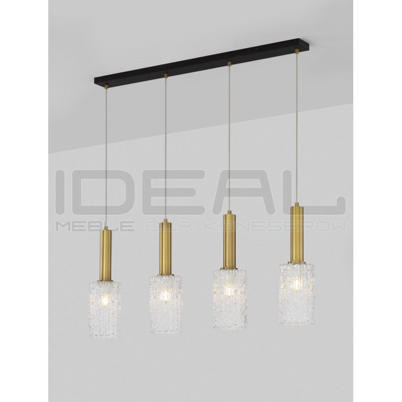 Lampa wisząca Froz Line 4 złota