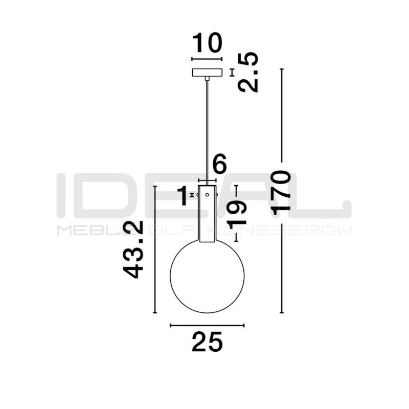 Lampa wisząca Gradient