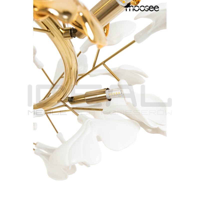 Lampa wisząca glamour FLORA 80 PP złota