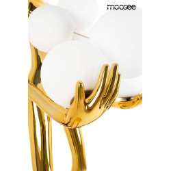 Lampa stojąca rzeźba Człowiek Human