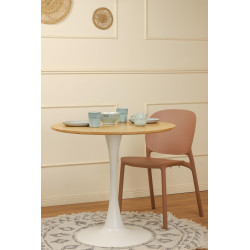 Stół Tulip Skinny 80 dąb