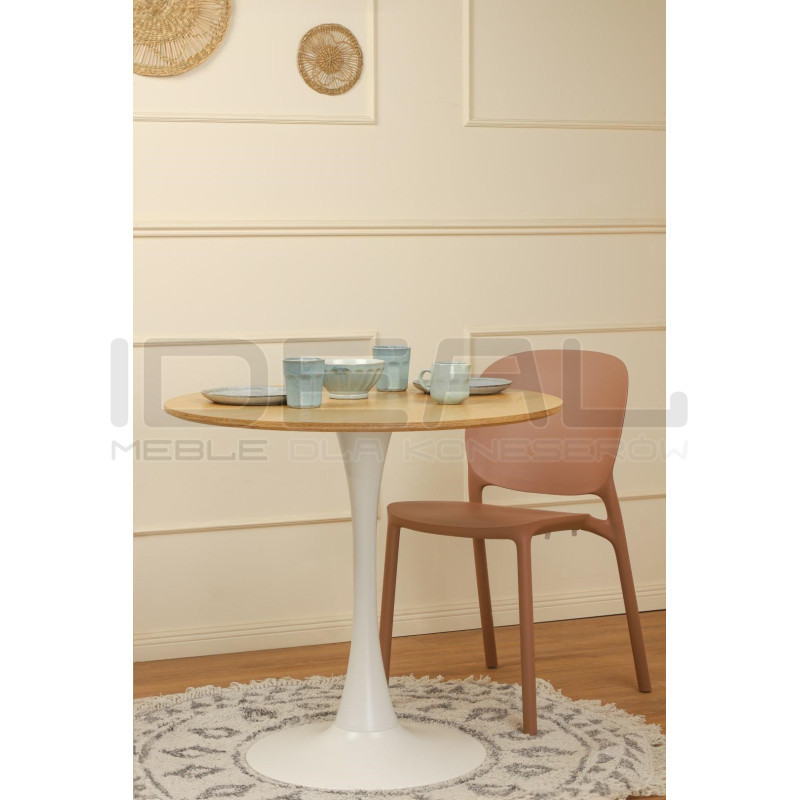 Stół Tulip Skinny 80 dąb