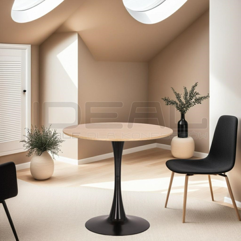 Stół Tulip Skinny 80 dąb