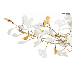 Lampa wisząca pozioma glamour FLORA 250 PP złota