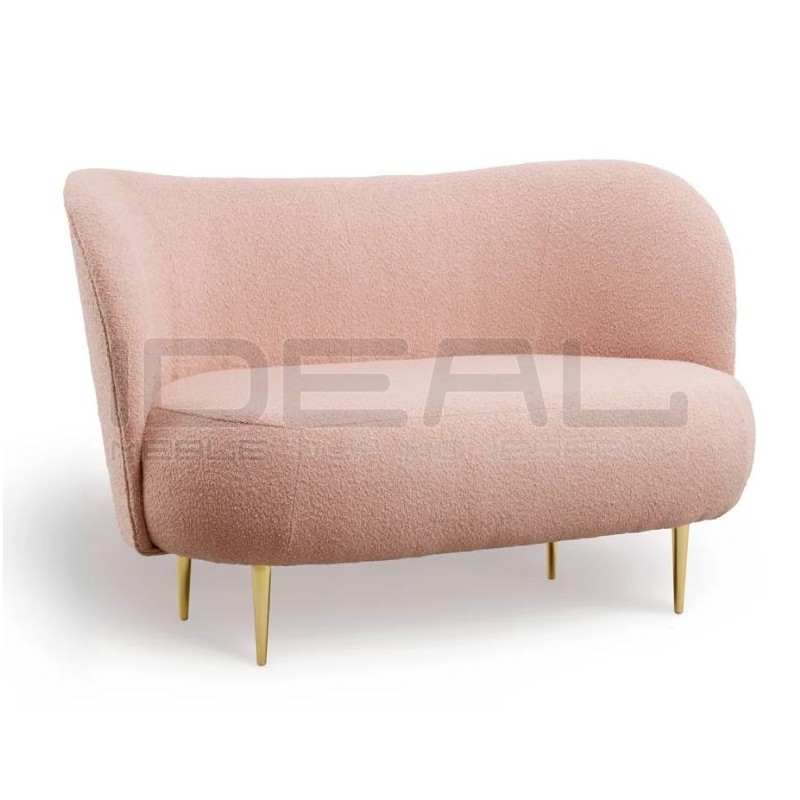 Sofa Aldo 2 os. w tkaninie Boucle | IdealMeble.pl