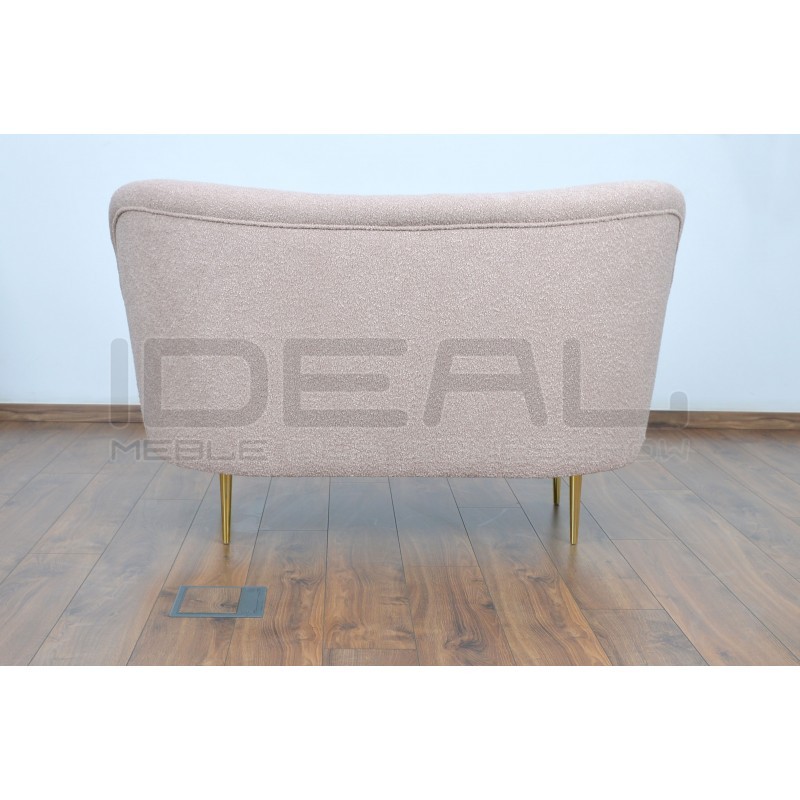 Sofa Aldo 2 os. w tkaninie Boucle | IdealMeble.pl