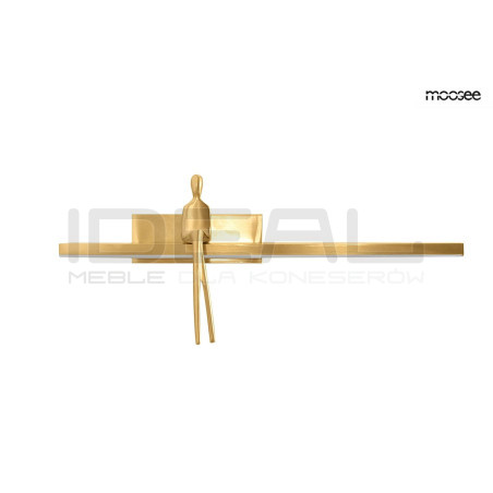 Lampa ścienna BOY złota