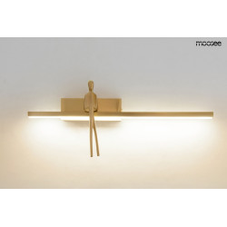 Lampa ścienna BOY złota