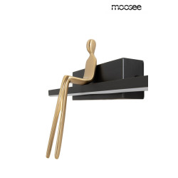 Lampa ścienna BOY czarna