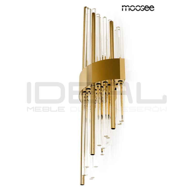 Kinkiet glamour ARMANDO złoty