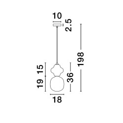 Lampa wisząca Plusy