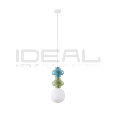 Lampa wisząca Double Plusy Multicolor