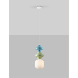 Lampa wisząca Double Plusy Multicolor