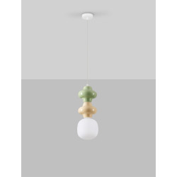 Lampa wisząca Double Plusy Multicolor