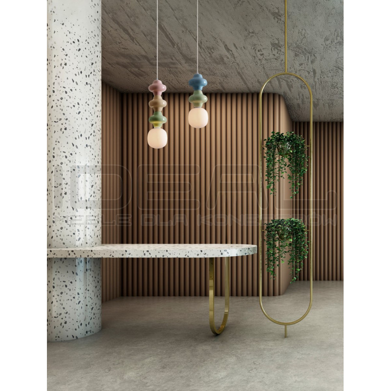 Lampa wisząca Double Plusy Multicolor