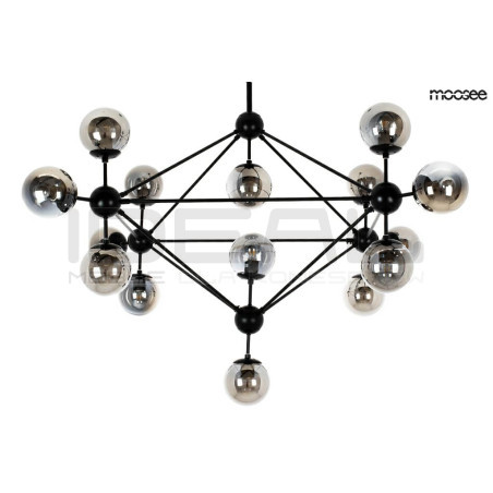 Lampa wisząca czarna Planetario ASTRIFERO 15