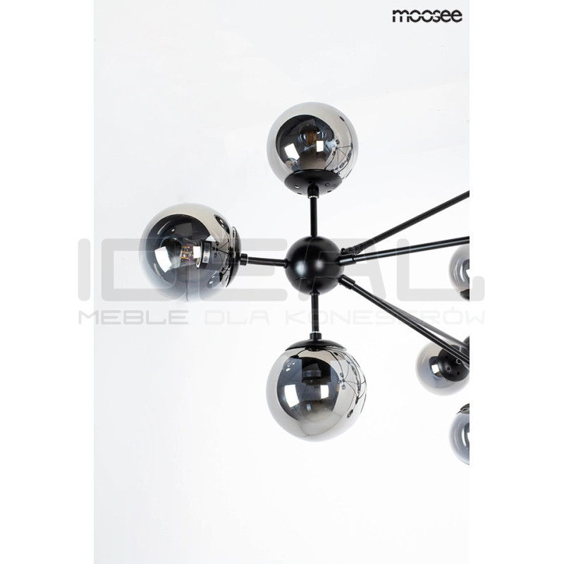 Lampa wisząca czarna Planetario ASTRIFERO 15