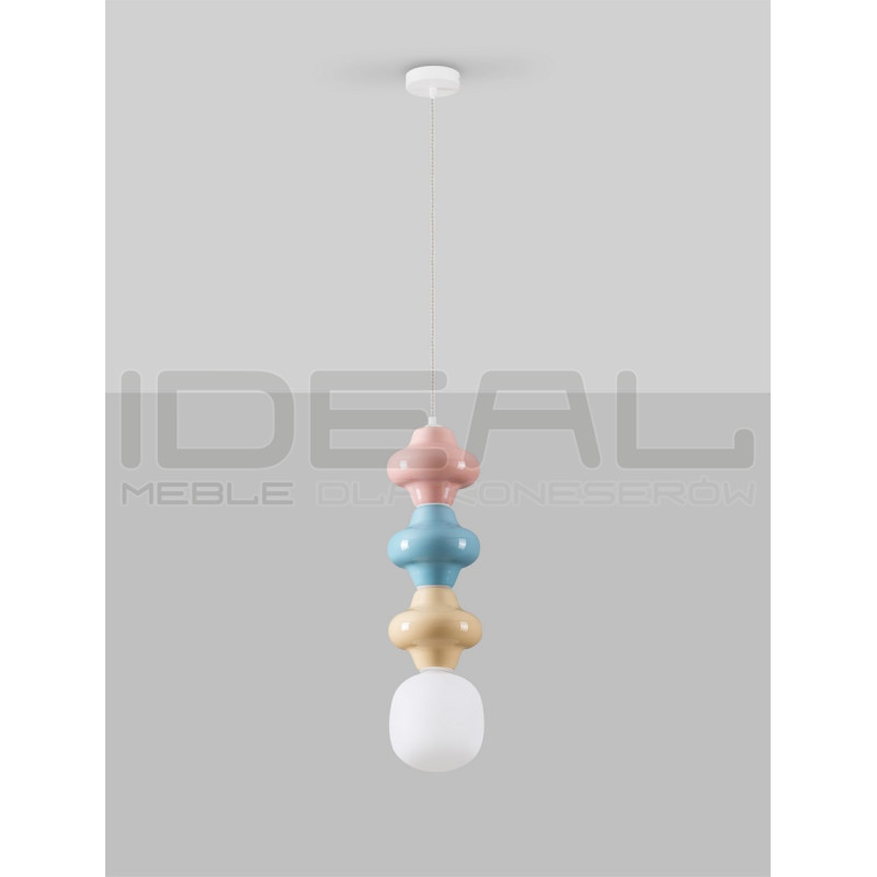 Lampa wisząca Triple Plusy Multicolor