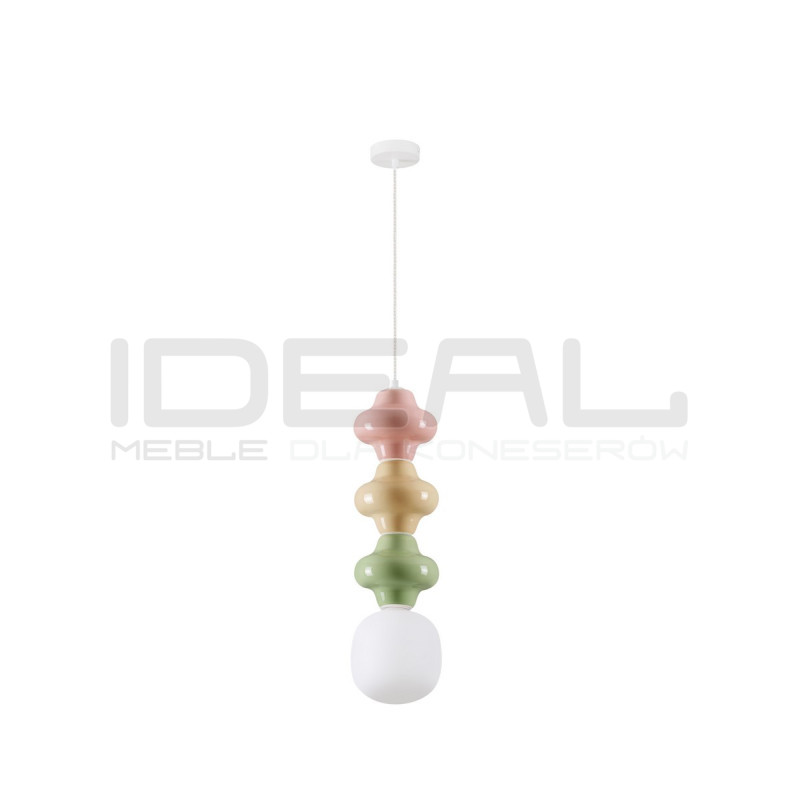 Lampa wisząca Triple Plusy Multicolor