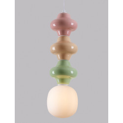 Lampa wisząca Triple Plusy Multicolor
