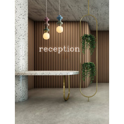 Lampa wisząca Triple Plusy Multicolor