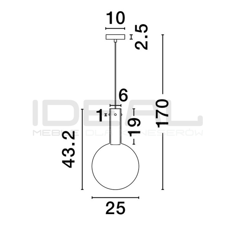 Lampa wisząca Gradient II