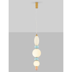 Lampa ceramiczna Lara 3 Multicolor