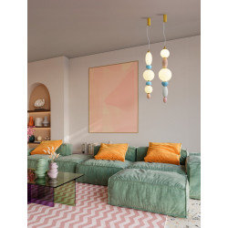 Lampa ceramiczna Lara 2 Multicolor