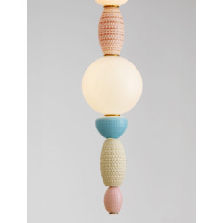 Lampa ceramiczna Lara 2 Multicolor