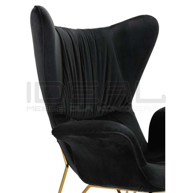 Fotel glamour SHRIMP VELVET