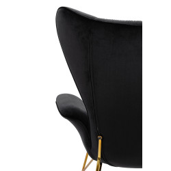 Fotel glamour SHRIMP VELVET