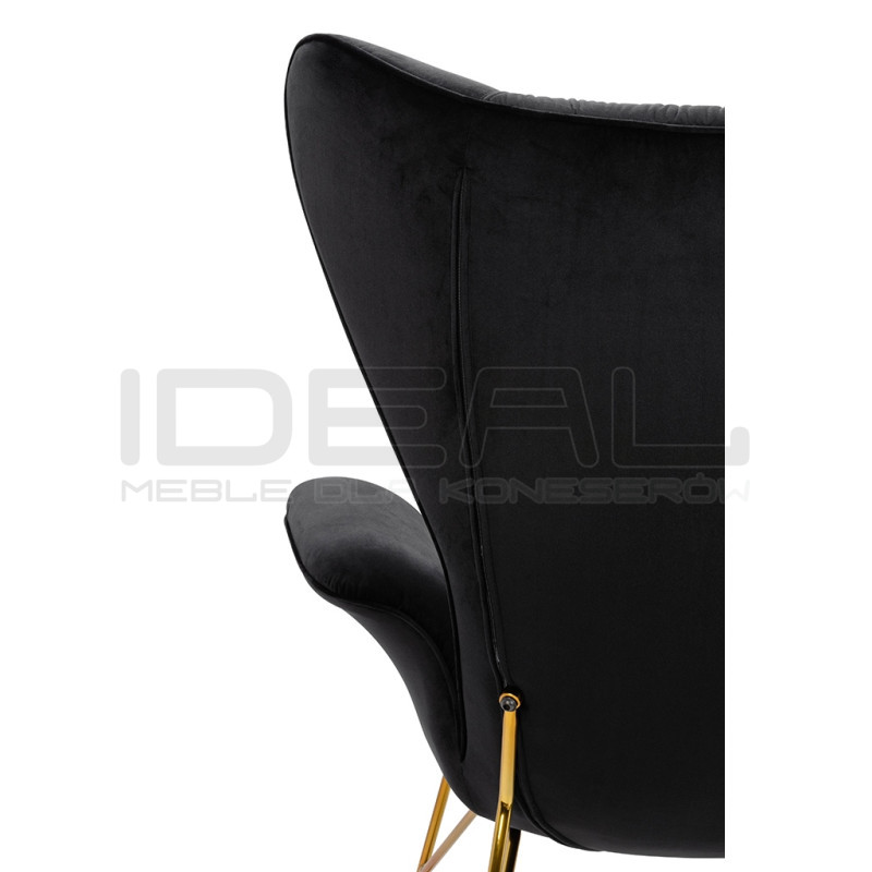 Fotel glamour SHRIMP VELVET