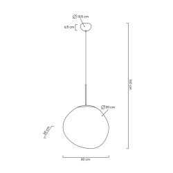 Nowoczesna lampa Fusion 30 – unikalny design i magia światła