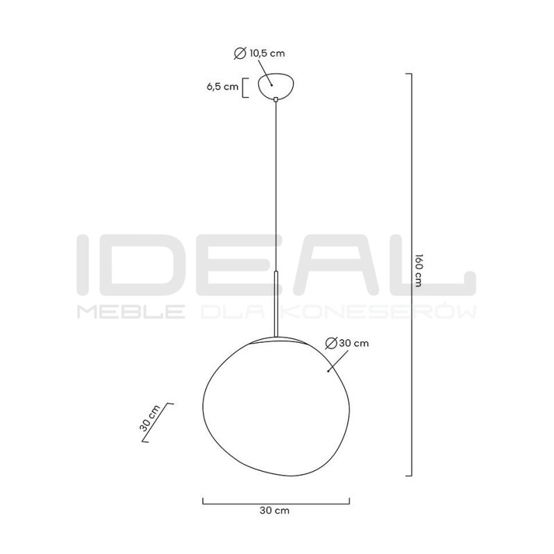 Nowoczesna lampa Fusion 30 – unikalny design i magia światła