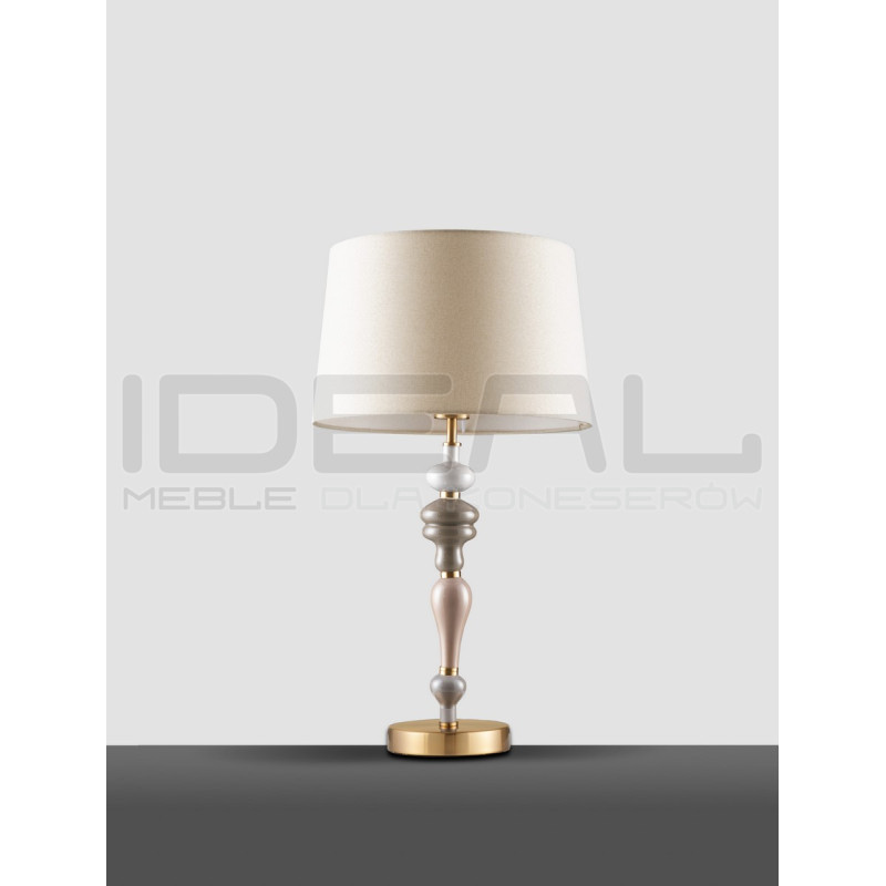 Lampa stołowa Piękna beżowa