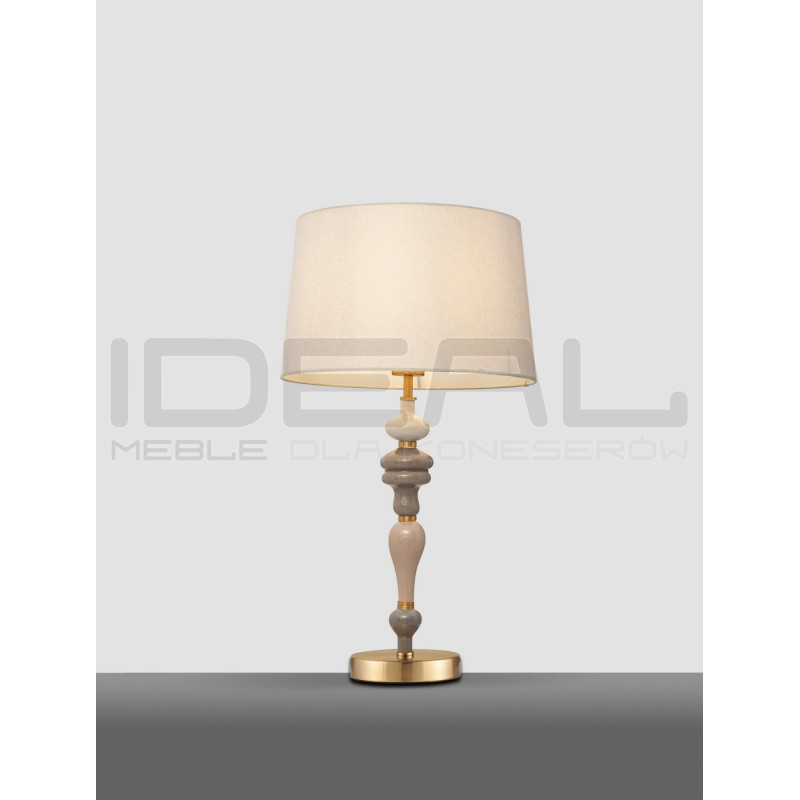 Lampa stołowa Piękna beżowa