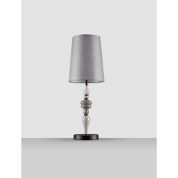 Lampa stołowa Piękna Slim szara