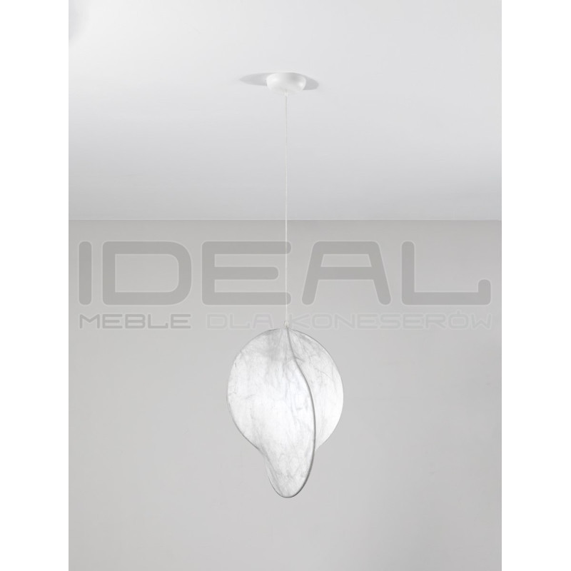 Lampa wisząca Over S1 z jedwabiu