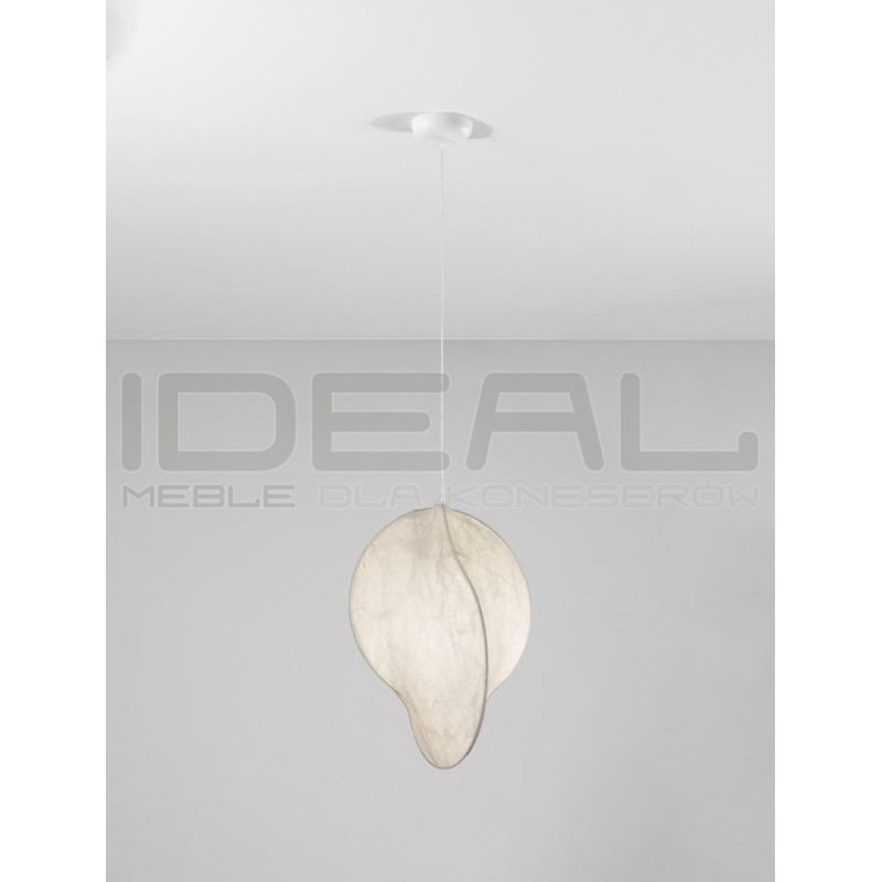 Lampa wisząca Over S1 z jedwabiu