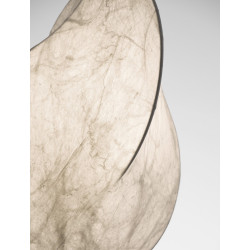 Lampa wisząca Over S1 z jedwabiu