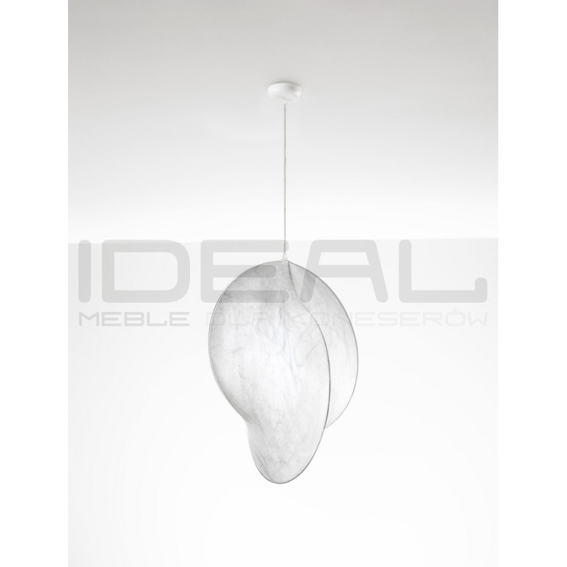 Lampa wisząca Over S2  z jedwabiu