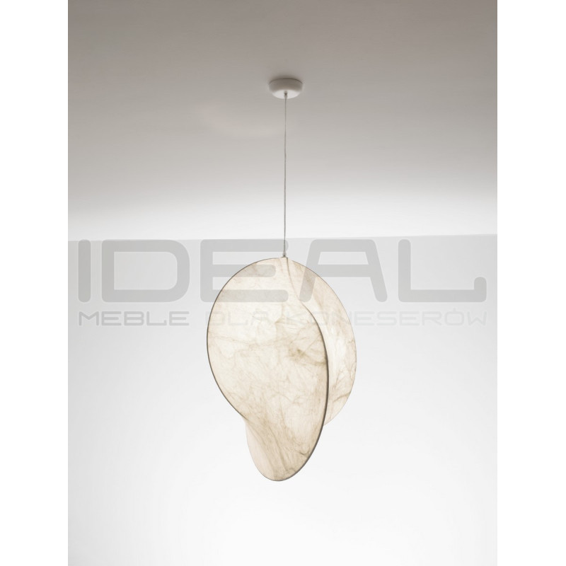 Lampa wisząca Over S2  z jedwabiu