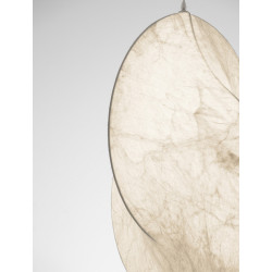 Lampa wisząca Over S2  z jedwabiu