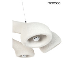 Lampa wisząca biała NIDO