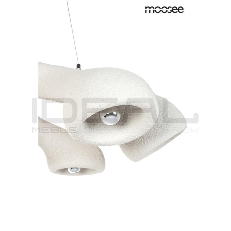 Lampa wisząca biała NIDO