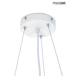 Lampa wisząca biała NIDO