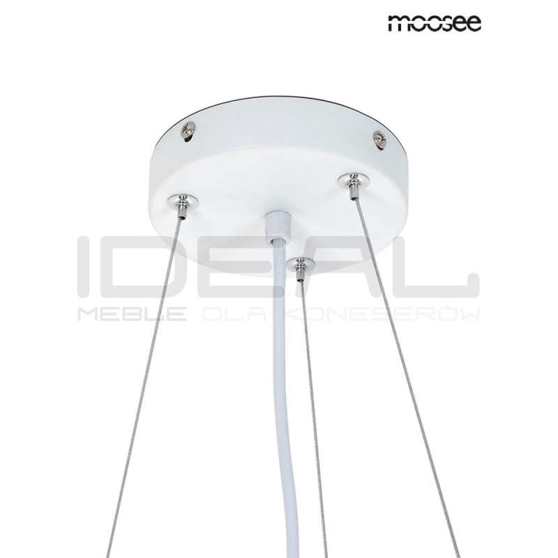 Lampa wisząca biała NIDO