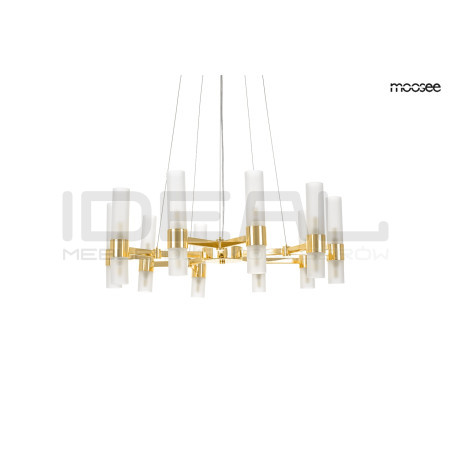 Lampa wisząca złota TUBS 10